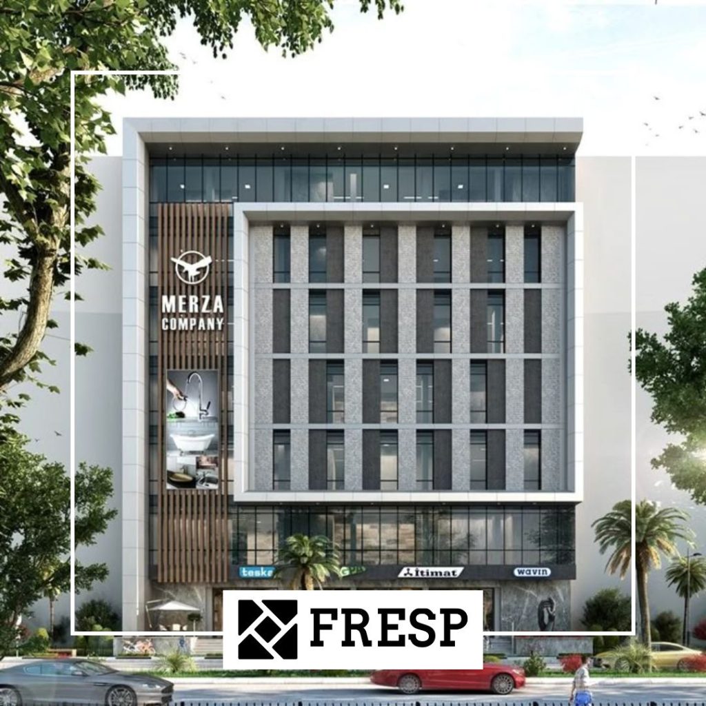 طراحی نمای ساختمان تجاری