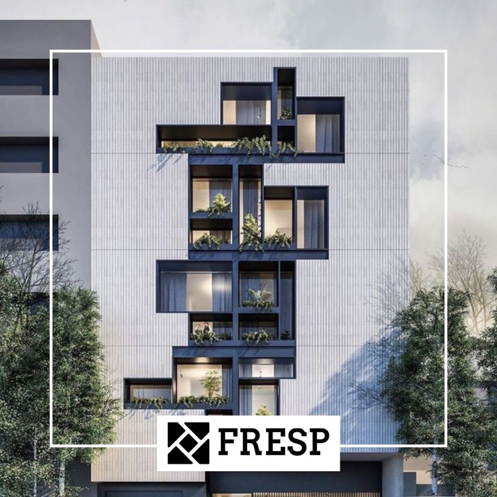 نمونه ی طراحی نمای مدرن