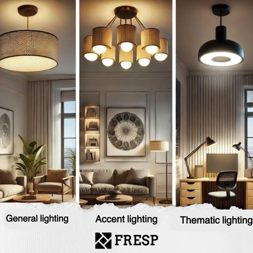 Lighting in interior design