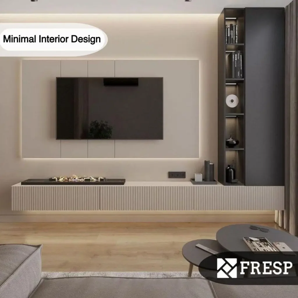 Minimal interior design