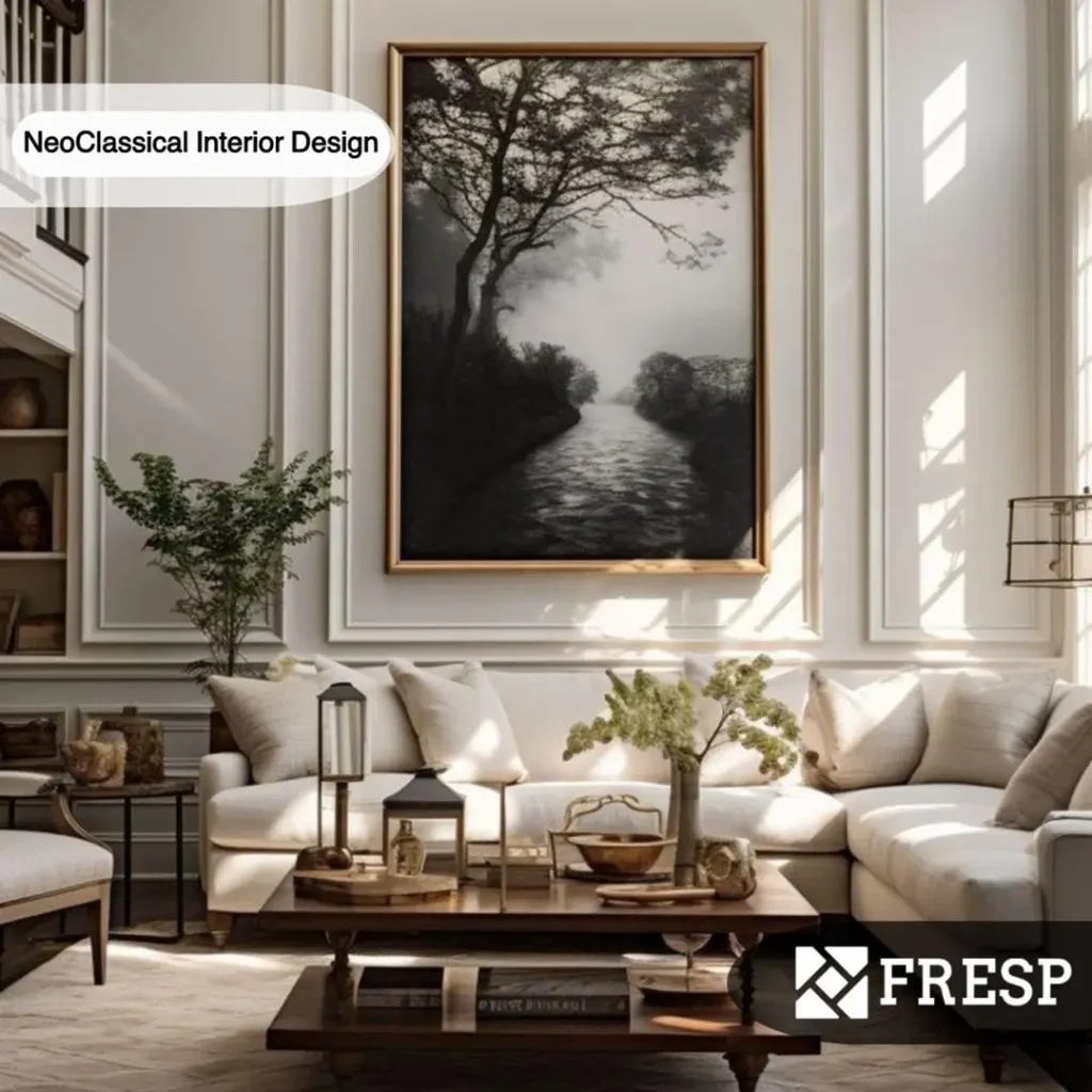 Neoclassical interior design