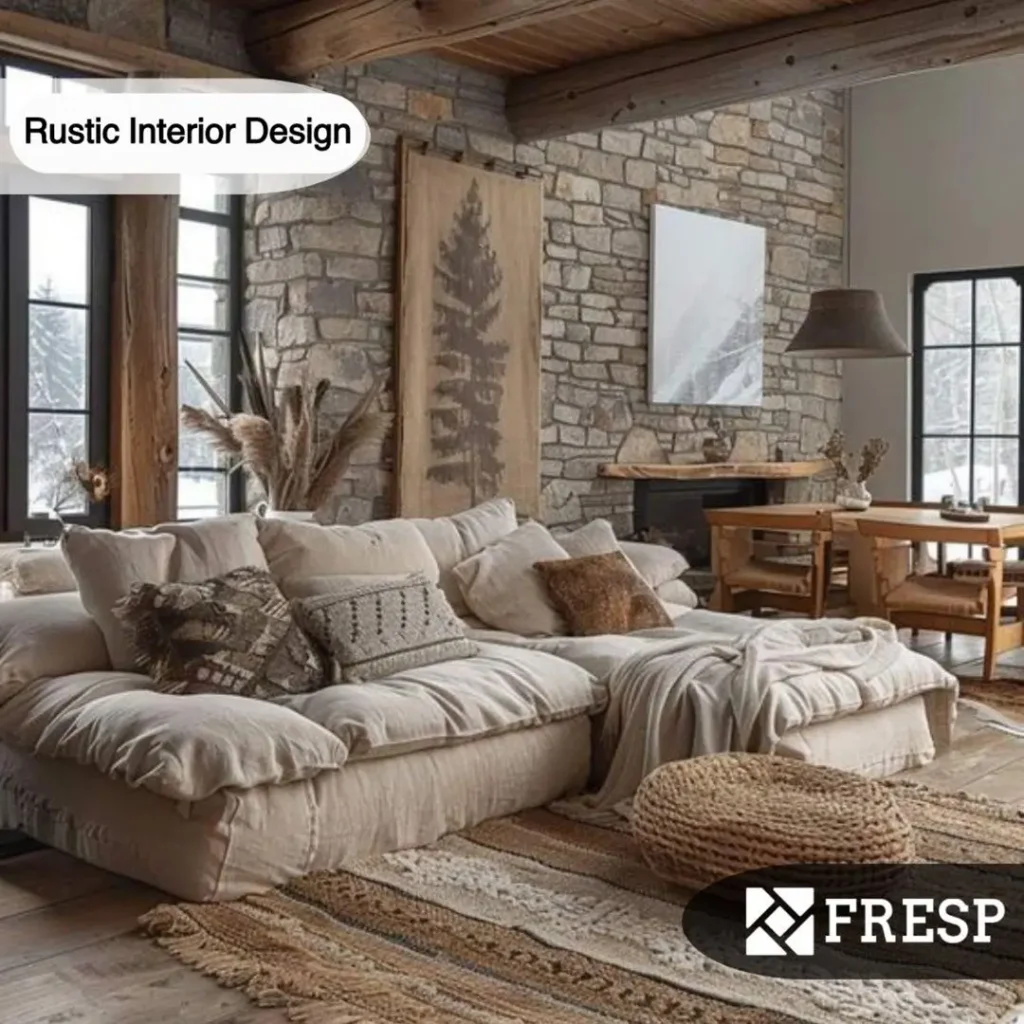 Rustic interior design